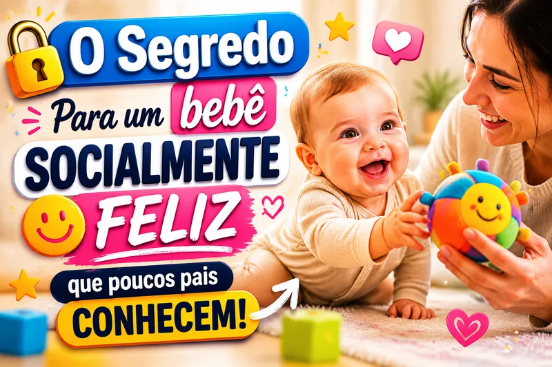 O Segredo Para um Bebê Socialmente Feliz Que Poucos Pais Conhecem