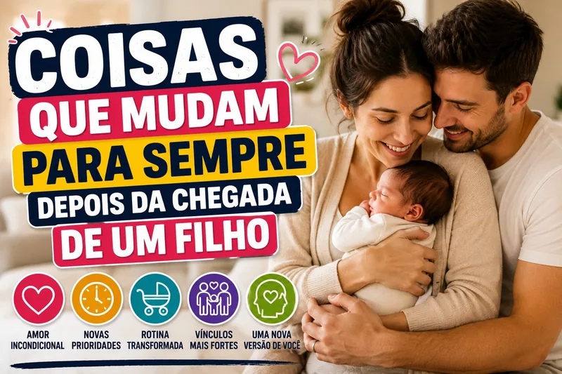 Coisas Que Mudam Para Sempre Depois da Chegada de Um Filho