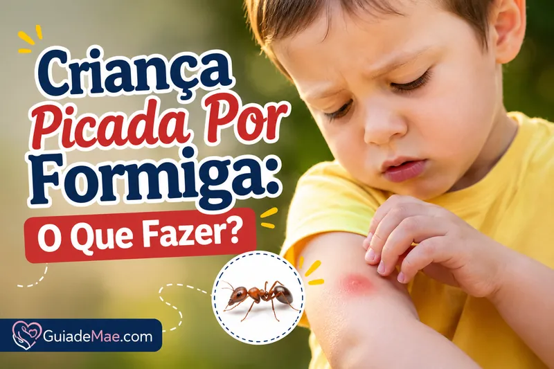 Criança Picada Por Formiga: O Que Fazer?