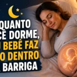 Enquanto Você Dorme, Seu Bebê Faz Isso Dentro da Barriga 1 enquanto voce dorme bebe 800x533