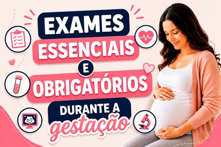exames da gestação