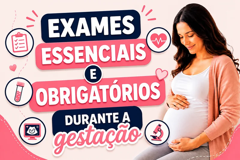 exames da gestação