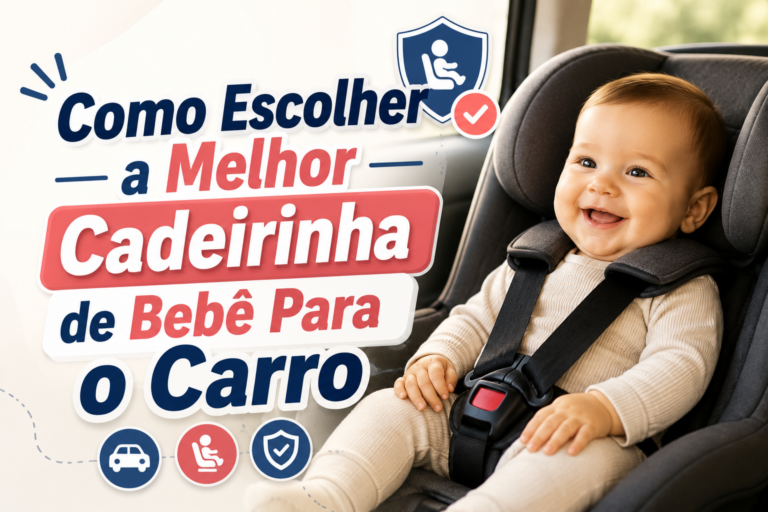 Como Escolher a Melhor Cadeirinha de Bebê Para o Carro