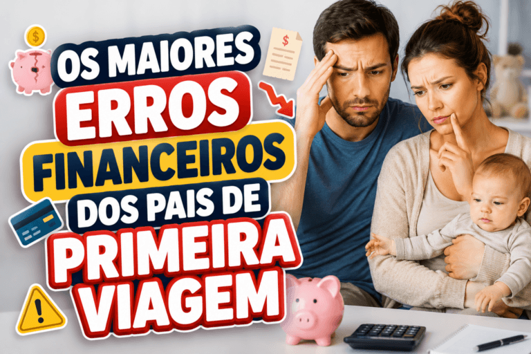 Os Maiores Erros Financeiros dos Pais de Primeira Viagem