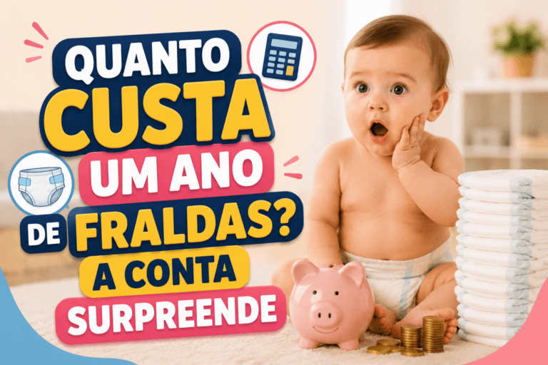 Quanto Custa um Ano de Fraldas? A Conta Surpreende