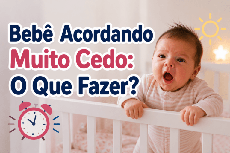 Bebê Acordando Muito Cedo: O Que Fazer?