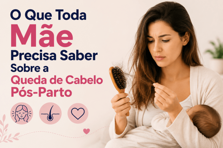 Queda de Cabelo Pós-Parto: O Que É Normal?