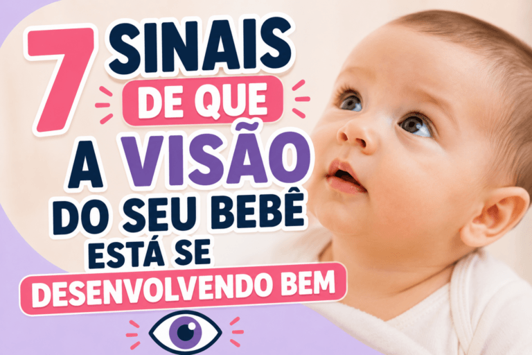 7 Sinais de Que a Visão do Seu Bebê Está Se Desenvolvendo Bem