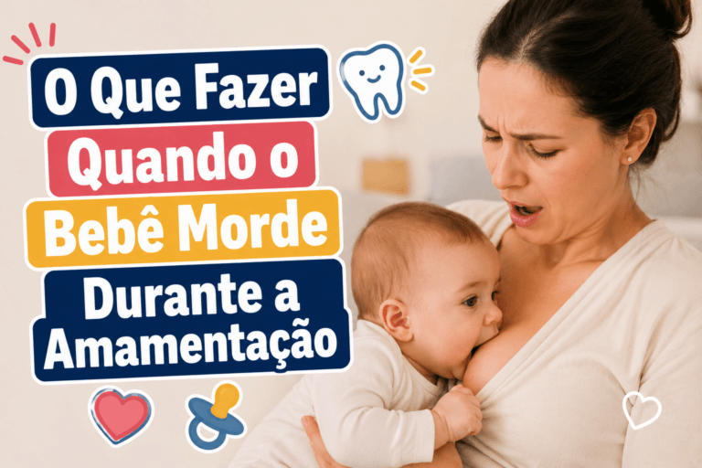 Bebê Morde Durante a Amamentação? Saiba o Que Fazer