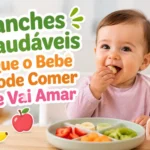 Lanches Saudáveis Que o Bebê Pode Comer e Vai Amar 1 lanches saudaveis bebe