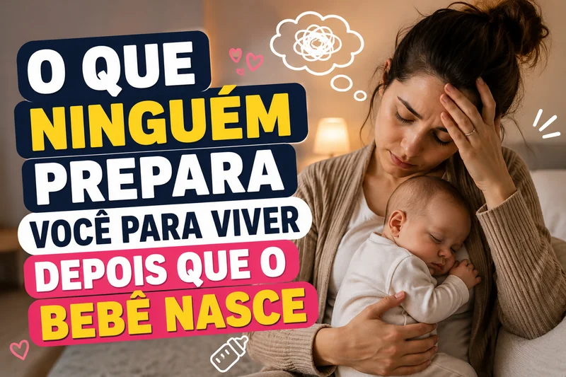 O Que Ninguém Prepara Você Para Viver Depois Que o Bebê Nasce