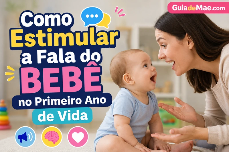 Como Estimular a Fala do Bebê no Primeiro Ano de Vida