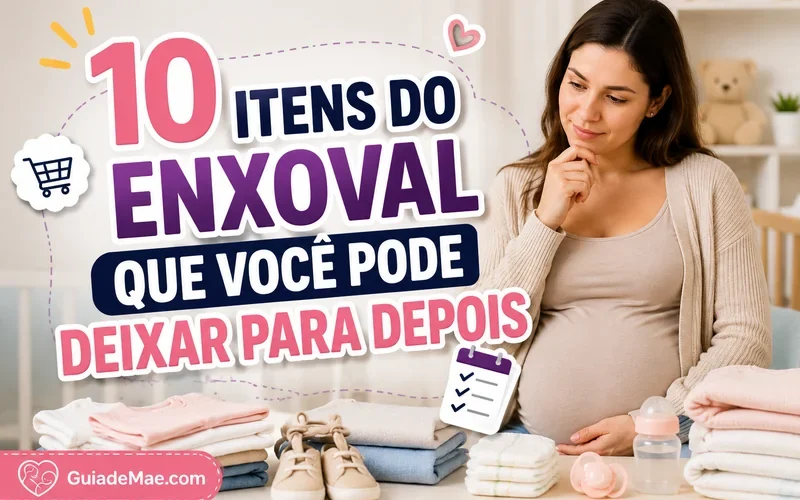 10 Itens do Enxoval Que Você Pode Deixar Para Depois