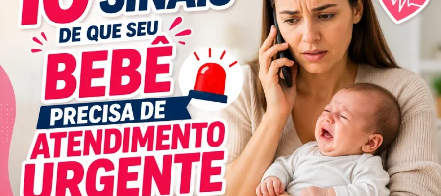 10 Sinais de Que Seu Bebê Precisa de Atendimento Urgente