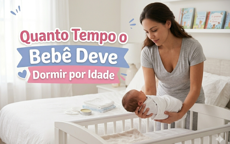 Quanto Tempo o Bebê Deve Dormir por Idade
