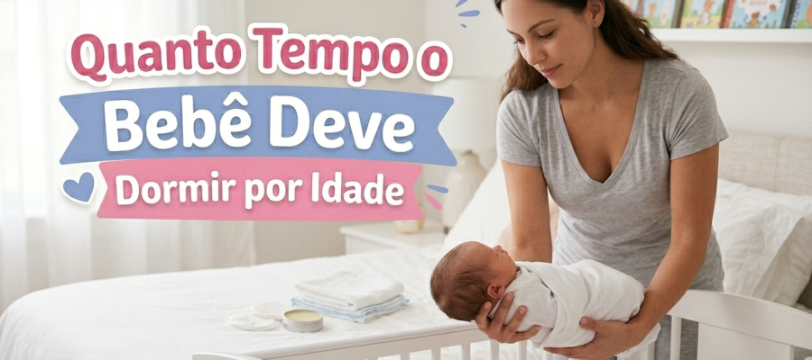 Quanto Tempo o Bebê Deve Dormir por Idade