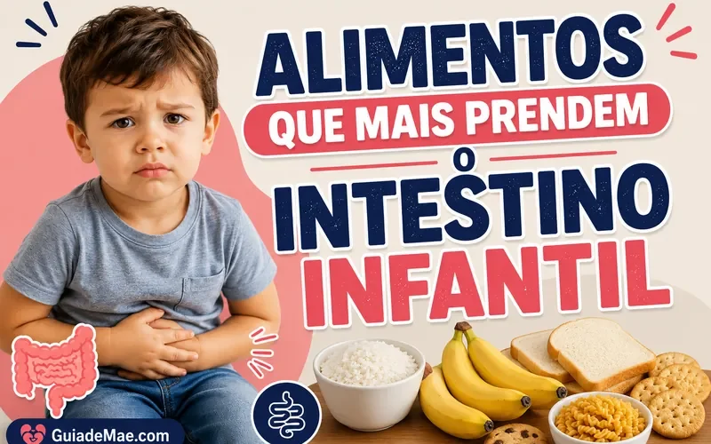 Alimentos Que Mais Prendem o Intestino Infantil