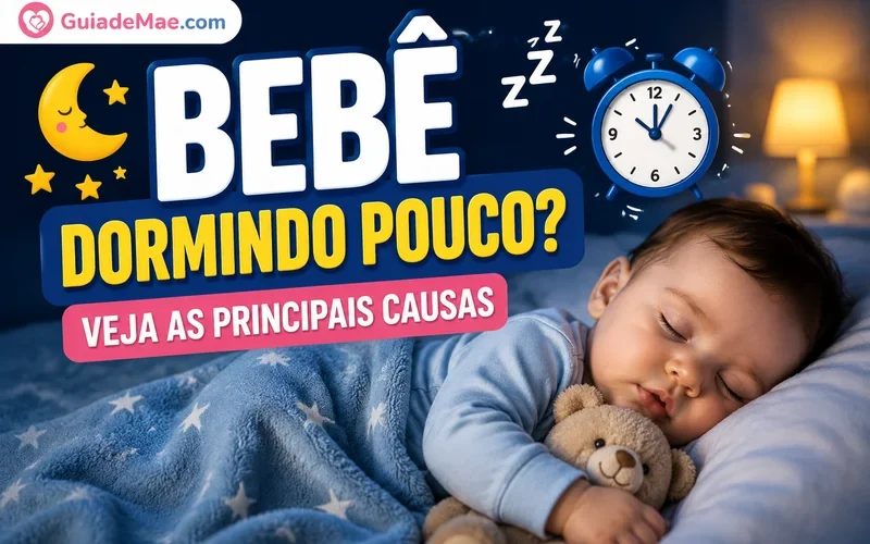 Bebê Dormindo Pouco? Veja as Principais Causas