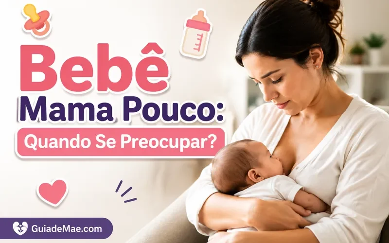 Bebê Mama Pouco: Quando Se Preocupar?