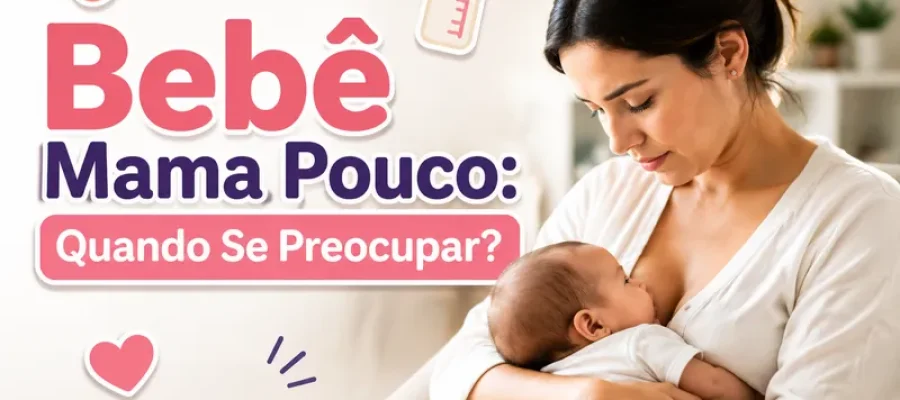 Bebê Mama Pouco: Quando Se Preocupar?