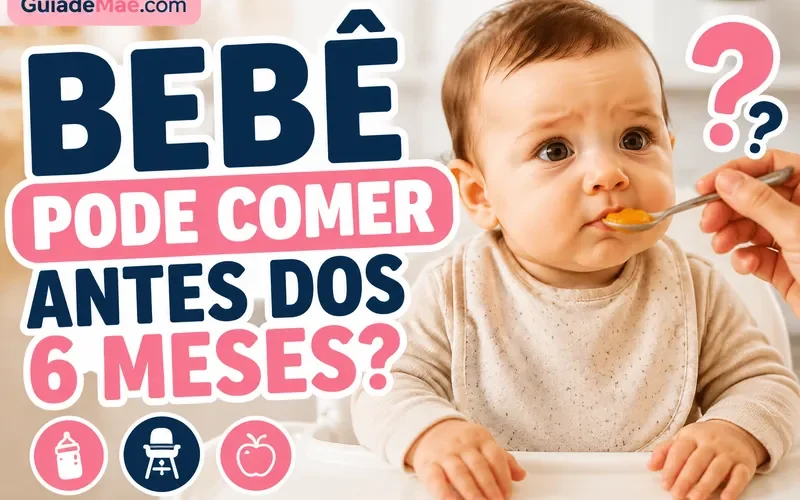 Bebê Pode Comer Antes dos 6 Meses?