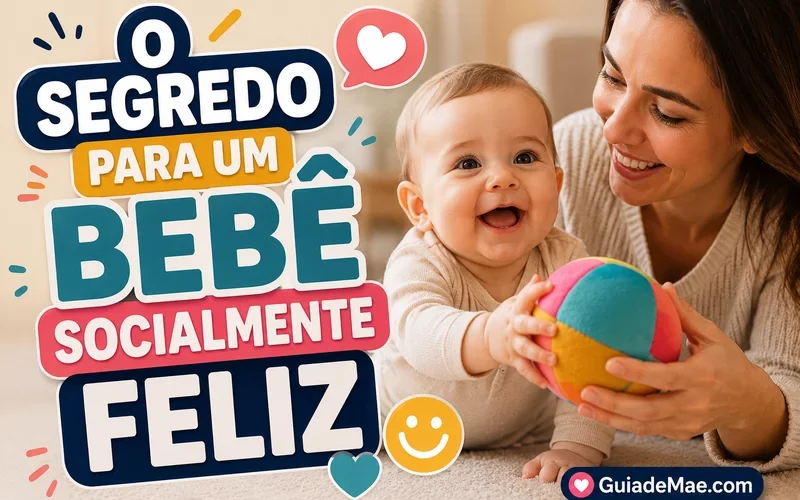 O Segredo Para um Bebê Socialmente Feliz Que Poucos Pais Conhecem