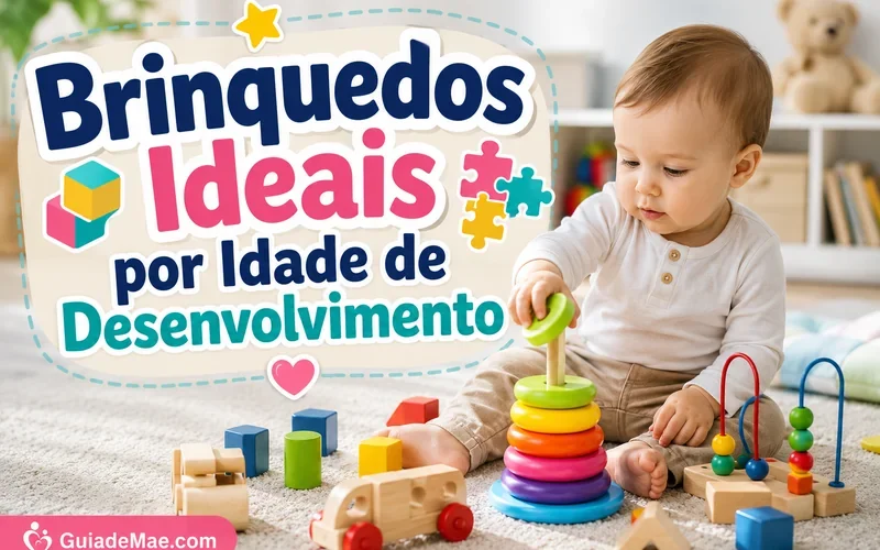 Brinquedos Ideais por Idade de Desenvolvimento