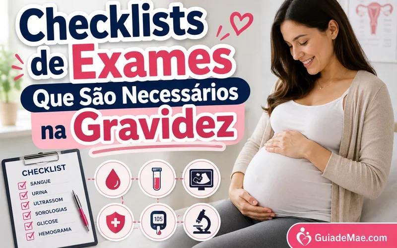 Checklists de Exames Necessários na Gravidez