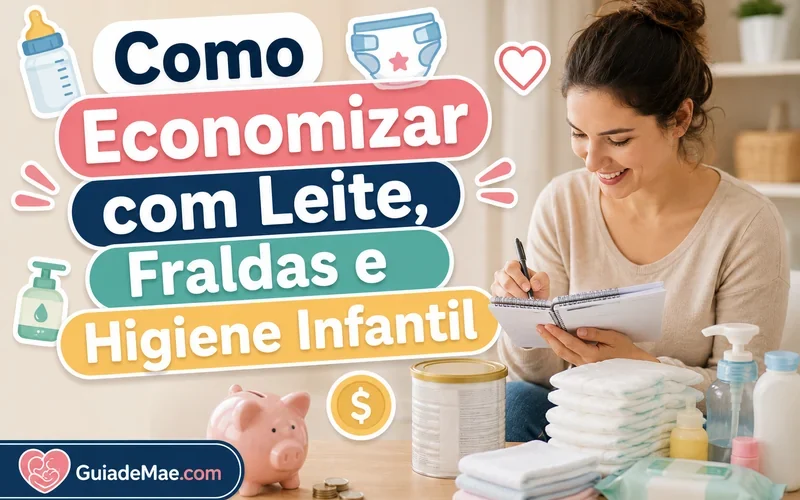 Como Economizar com Leite, Fraldas e Higiene Infantil