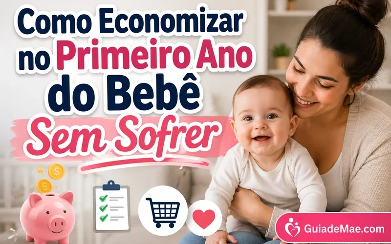 Como Economizar no Primeiro Ano do Bebê Sem Sofrer