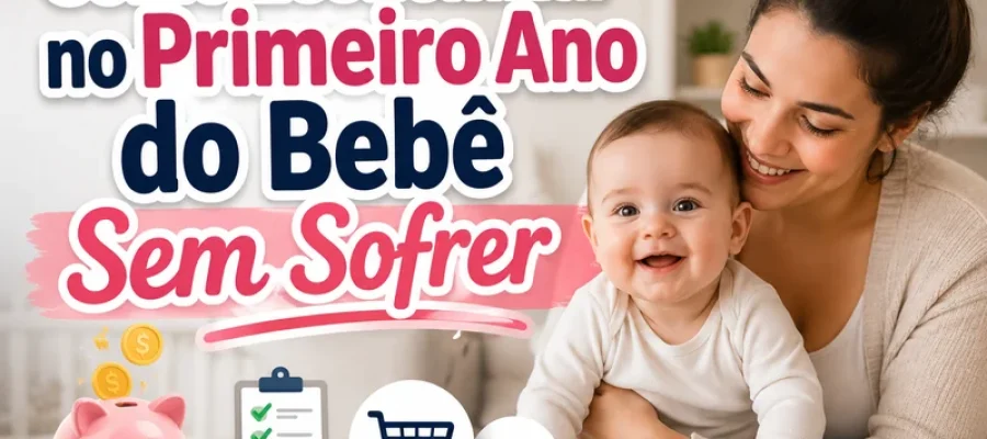 Como Economizar no Primeiro Ano do Bebê Sem Sofrer