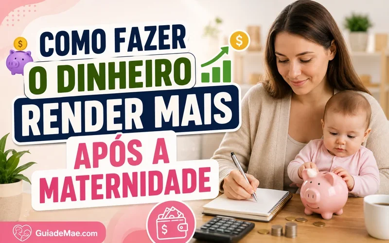 Como Fazer o Dinheiro Render Mais Após a Maternidade