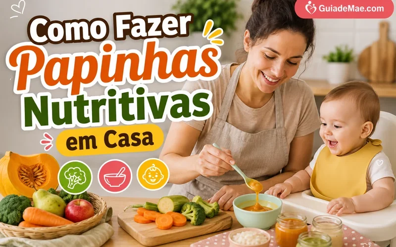 Como Fazer Papinhas Nutritivas em Casa