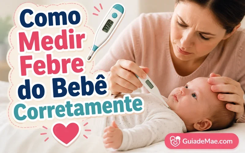 Como Medir Febre do Bebê Corretamente