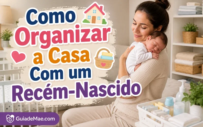 Como Organizar a Casa Com um Recém-Nascido