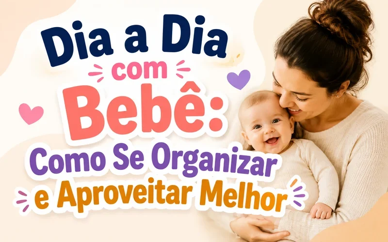 Dia a Dia com Bebê: Como Se Organizar e Aproveitar Melhor