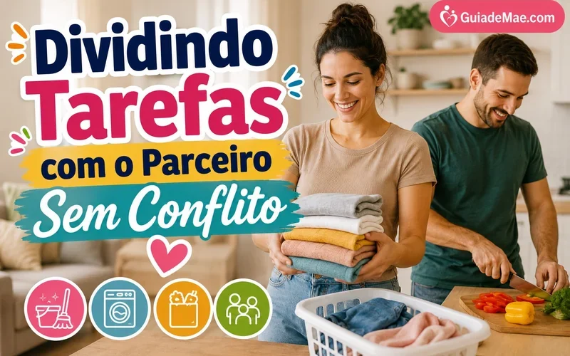 Dividindo Tarefas com o Parceiro Sem Conflito