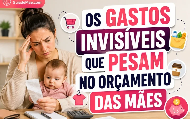 Os Gastos Invisíveis Que Pesam no Orçamento das Mães