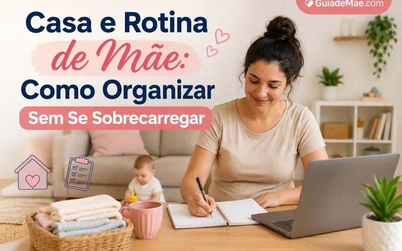 Casa e Rotina de Mãe: Como Organizar Sem Se Sobrecarregar