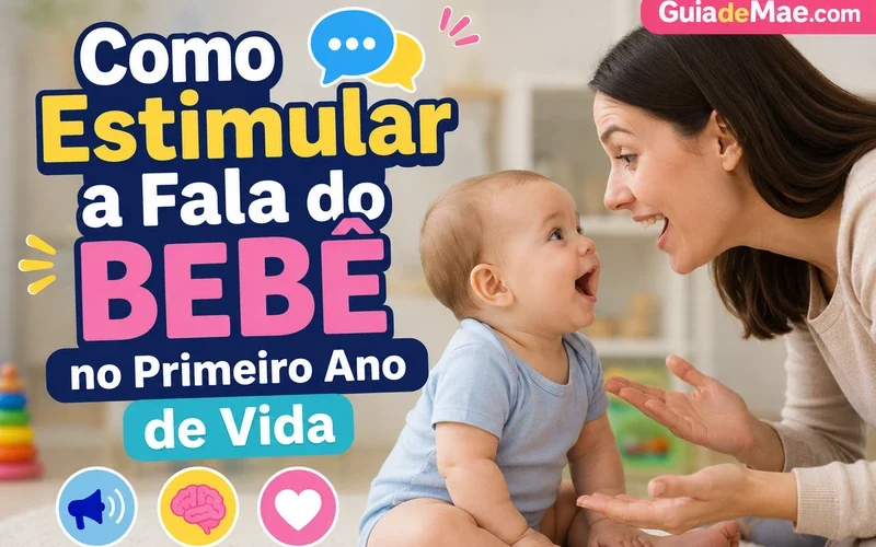 Como Estimular a Fala do Bebê no Primeiro Ano de Vida