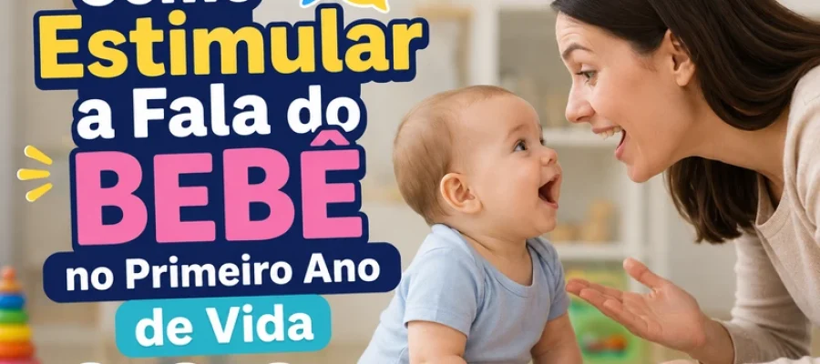 Como Estimular a Fala do Bebê no Primeiro Ano de Vida