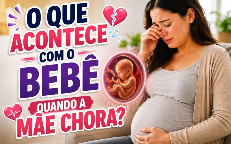 O Que Acontece Com o Bebê Quando a Mãe Chora?