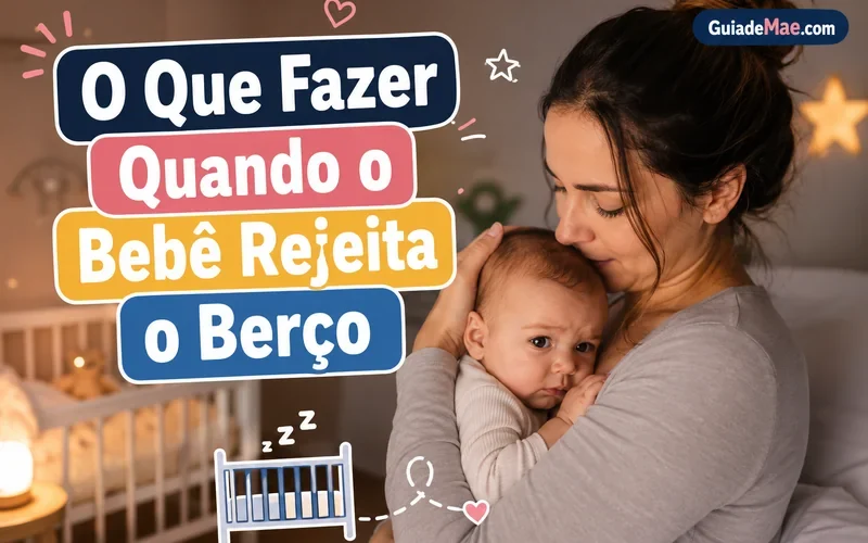 O Que Fazer Quando o Bebê Rejeita o Berço
