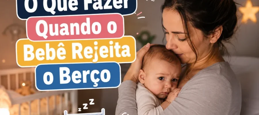 O Que Fazer Quando o Bebê Rejeita o Berço