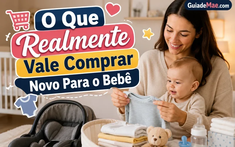 O Que Realmente Vale Comprar Novo Para o Bebê