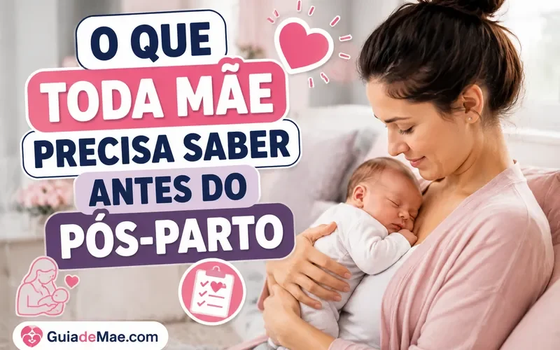 O Que Toda Mãe Precisa Saber Antes do Pós-Parto