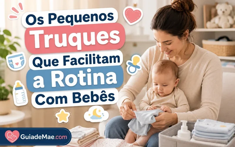 Os Pequenos Truques Que Facilitam a Rotina Com Bebês