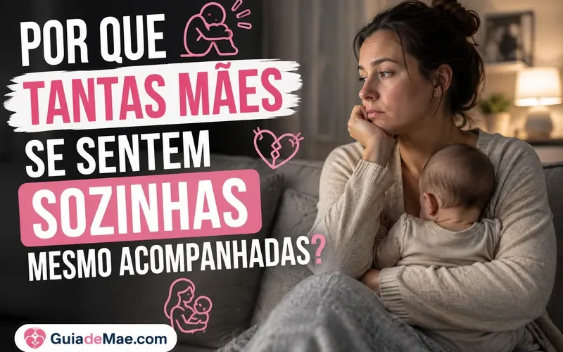 Por Que Tantas Mães Se Sentem Sozinhas Mesmo Acompanhadas?