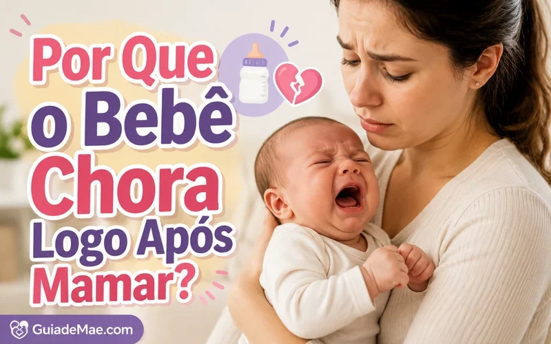 Por Que o Bebê Chora Logo Após Mamar?