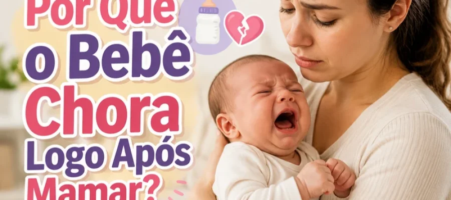 Por Que o Bebê Chora Logo Após Mamar?